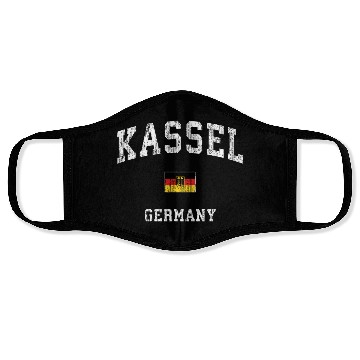 Discover Kassel Germany Athletic Sports Face Masks