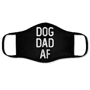Discover Dog Dad Face Masks