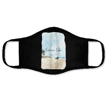 Discover summer vibes Face Masks