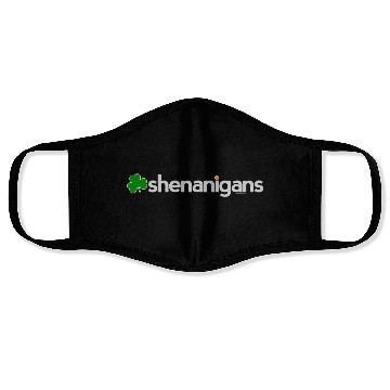 Discover St Patricks Day For Shenanigans Paddy Face Masks
