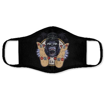 Discover Skateboarding Monkey Face Masks
