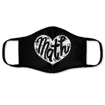 Discover Math Heart Math Teacher He Face Masks