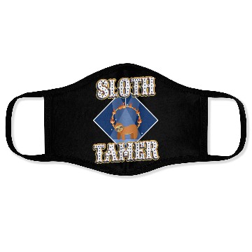 Discover Sloth Tamer Face Masks