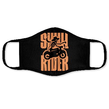Discover Skull Rider AI Face Masks