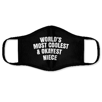 Discover World s Most Coolest And Okayest Niece Face Masks