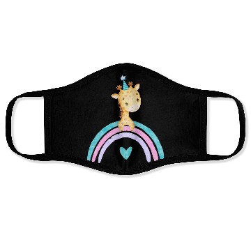 Discover Cute Colorful Giraffe Face Masks