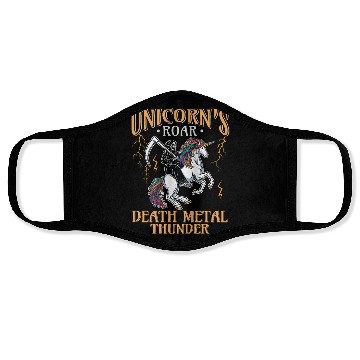 Discover Goth Rock Satan Unicorn Festivals Death Metal Face Masks