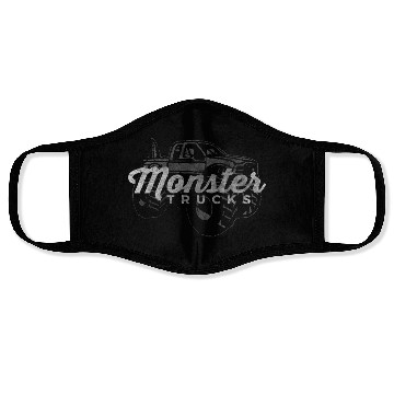 Discover Monster Trucks Big Truck Face Masks