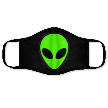Discover Alien Head Pocket Patch Area 51 Face Masks
