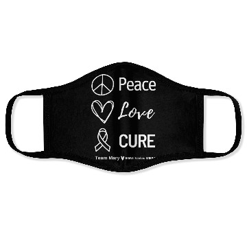 Discover Team Mary - Peace Love Cure Face Masks