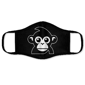Discover Ape Face Apes Apelike Jungle Primate Face Masks