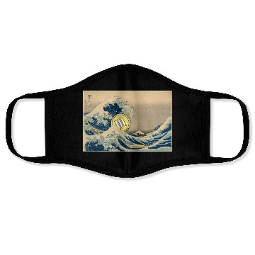 Discover Sol painting art - Sol Crypto Face Masks