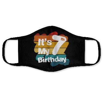 Discover 7Th It'S My 7Th 7 Face Masks