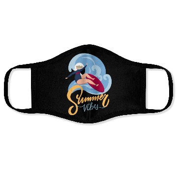 Discover Summer Vibes Face Masks