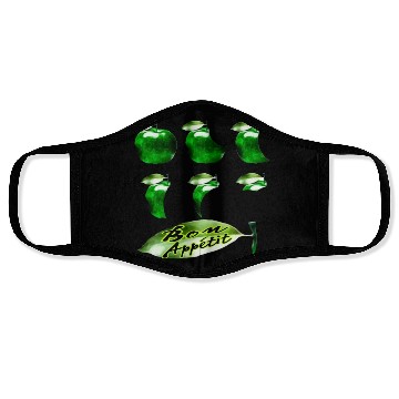 Discover Green Apple Bon appétit Face Masks