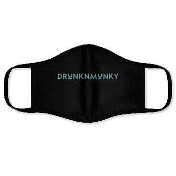 Discover DESIGNdrunknmunky s drunk monkey Face Masks
