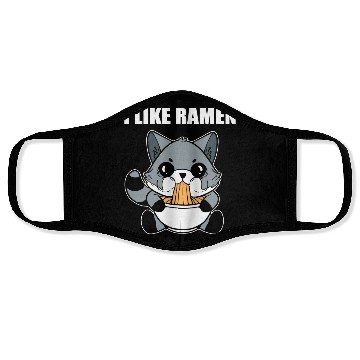 Discover I Like Ramen Japanese Gift Face Masks