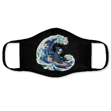Discover The Reaper surfing on Wave Face Masks