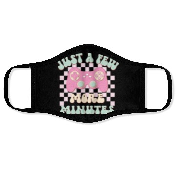 Discover Just A Few More Minutes, Happy Game Day Face Masks