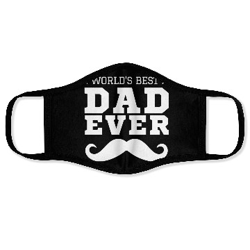 Discover World s Best Dad Ever Face Masks