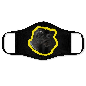 Discover Crazy Cane Corso Face Masks