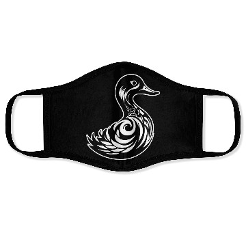 Discover Duck Bird Nature Pond Face Masks