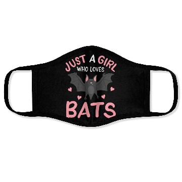 Discover Bats Bat Lover Face Masks
