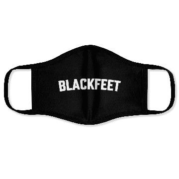 Discover BLACKFEET travel nature retro Face Masks