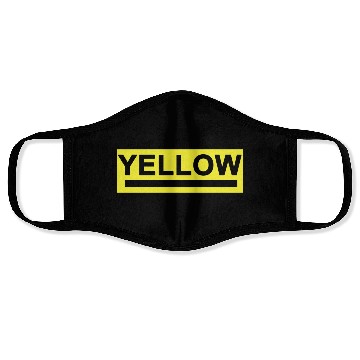 Discover YELLOW retro green 70s Face Masks