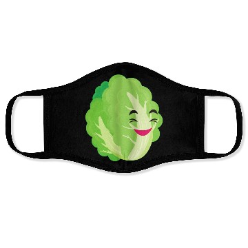 Discover lettuce green Face Masks