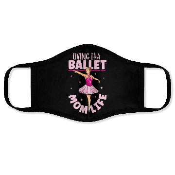 Discover Ballet Ballerina Dance Dancer Dancing Ballet Gift Face Masks