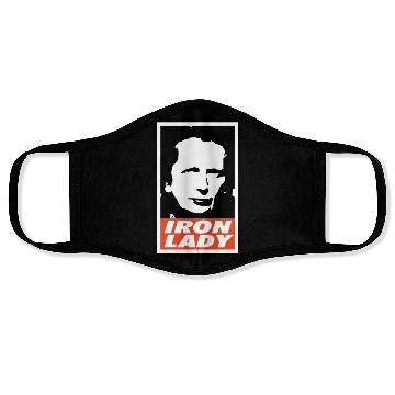 Discover Iron Lady Margaret Thatcher Face Masks