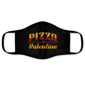 Discover Pizza Valentines Day aesthetic Face Masks