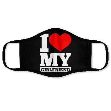 Discover Valentines Day Girlfriend girl Face Masks