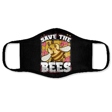 Discover Save The Bees Cute Bumblebee Face Masks