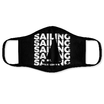 Discover Sailing Boat Face Masks