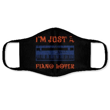 Discover Piano Lover Face Masks