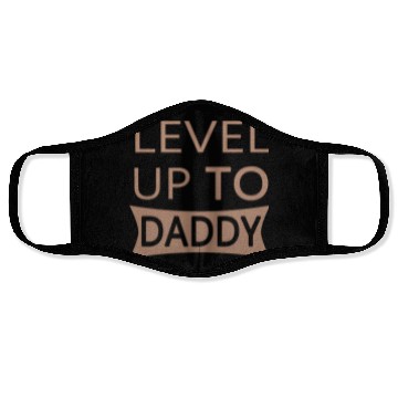 Discover Level up to Daddy Face Masks