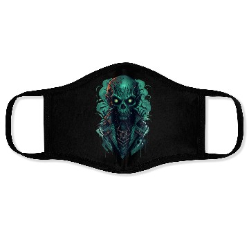 Discover Green Toxic Zombie RPG Game Style Face Masks