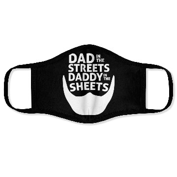 Discover Dad In The Streets Dad In The Sheets Funny Face Masks
