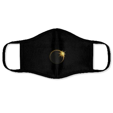 Discover Solar Eclipse 2024 Texas Illinois Ohio Arkansas TX Face Masks