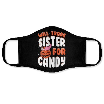 Discover Halloween candy for sister - Funny Face Masks