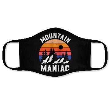 Discover Mountain Maniac Hiking Face Masks