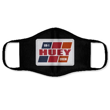 Discover UH1 Huey Crew nature Face Masks