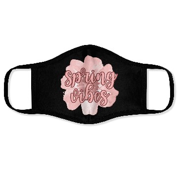 Discover Spring Flowers travel nature Face Masks