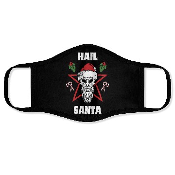 Discover Hail Santa Funny Christmas Design For People Who Face Masks