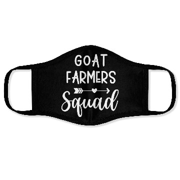 Discover Goat Farmer Squad Design Copy Copy Face Masks