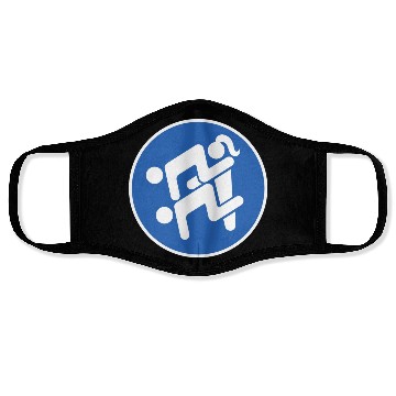 Discover Funny Bisexual Pride Swinger Polygamist Street Face Masks