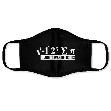 Discover I Ate Some Pie And It Was Delicious 2 Face Masks