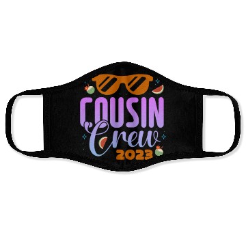 Discover Cousin Crew 2023 Face Masks
